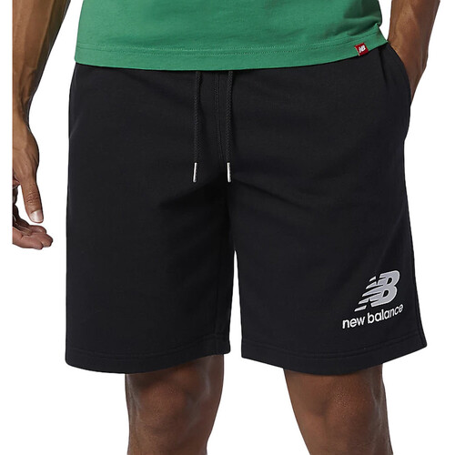 Kleidung Herren Shorts / Bermudas New Balance MS03558BK Schwarz