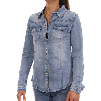Kleidung Damen Hemden Monday Premium VA-3153 Blau