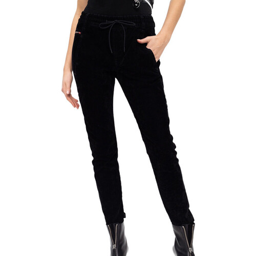 Kleidung Damen Slim Fit Jeans Diesel A02089-069TB Schwarz