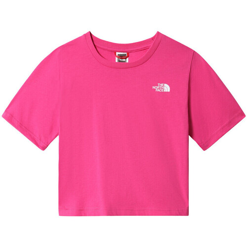 Kleidung Mädchen T-Shirts & Poloshirts The North Face NF0A7X531461 Rosa