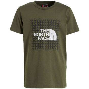Kleidung Jungen T-Shirts & Poloshirts The North Face NF0A7X5C21L1 Grün