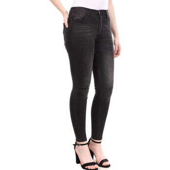 Kleidung Damen Slim Fit Jeans Monday Premium HPS2106 Schwarz