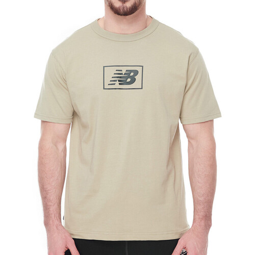 Kleidung Herren T-Shirts & Poloshirts New Balance MT33512FUG Grün