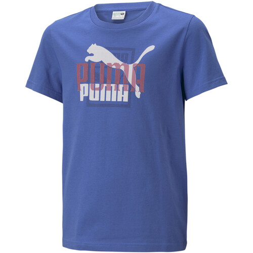 Kleidung Jungen T-Shirts & Poloshirts Puma 538405-92 Blau
