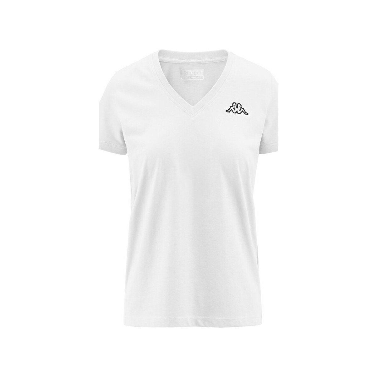 Kleidung Damen T-Shirts & Poloshirts Kappa 303H0P0 Weiss