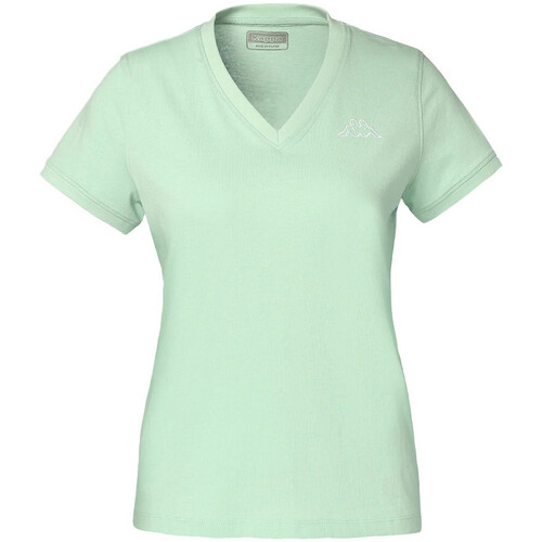 Kleidung Damen T-Shirts & Poloshirts Kappa 303H0P0 Grün