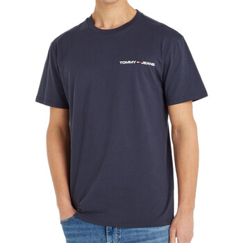 Kleidung Herren T-Shirts & Poloshirts Tommy Hilfiger DM0DM16878 Blau