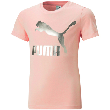 Kleidung Mädchen T-Shirts & Poloshirts Puma 530208-66 Rosa