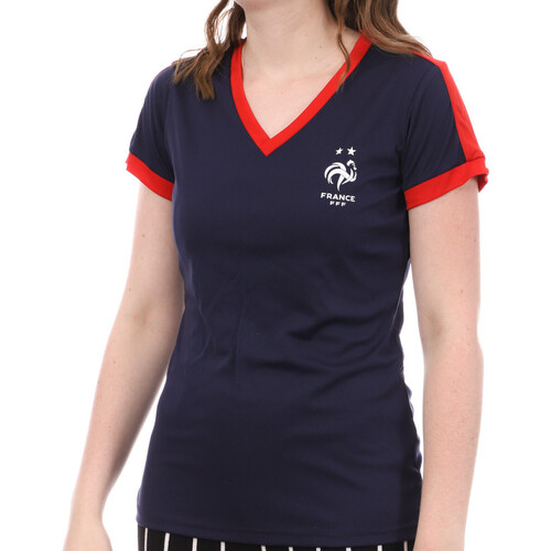 Kleidung Damen T-Shirts & Poloshirts FFF HCF227 GA Blau