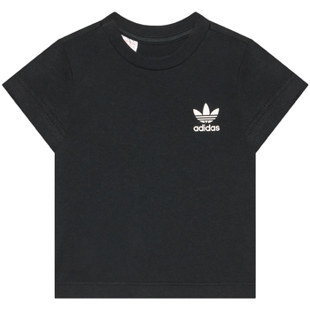 Kleidung Mädchen T-Shirts & Poloshirts adidas Originals HC1915 Schwarz