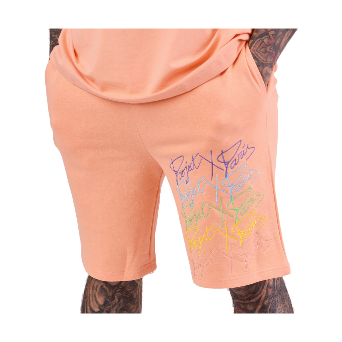 Kleidung Herren Shorts / Bermudas Project X Paris PXP-2240197 Orange
