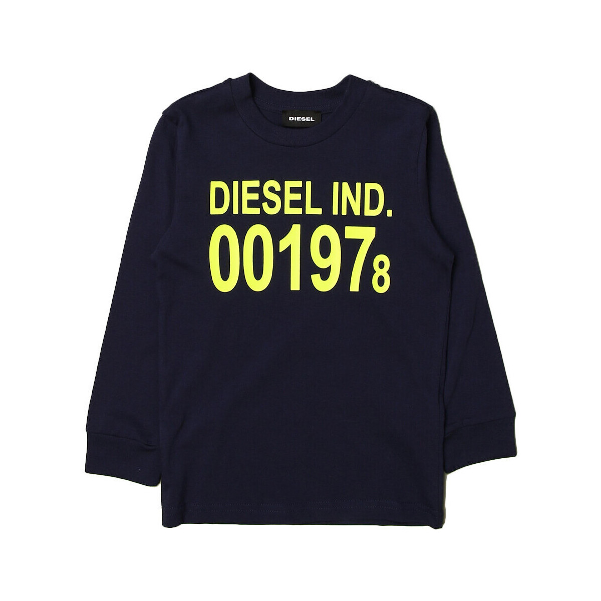 Kleidung Jungen T-Shirts & Poloshirts Diesel 00J4YC-00YI9 Blau