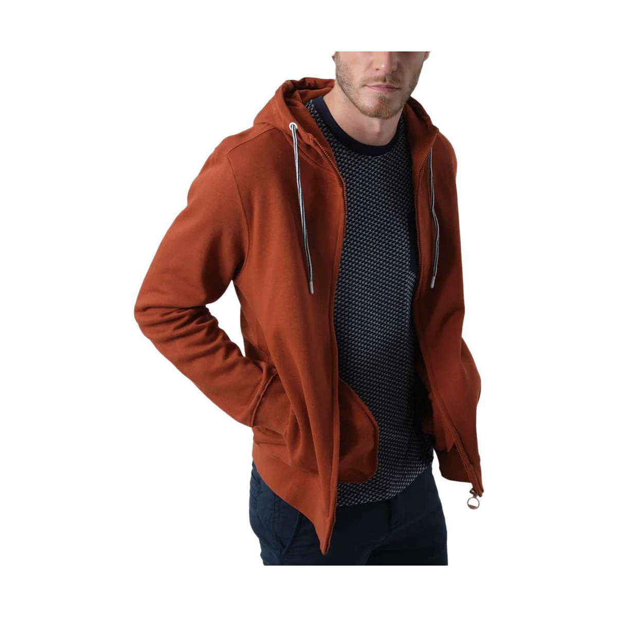 Kleidung Herren Sweatshirts Deeluxe 02V501M Orange