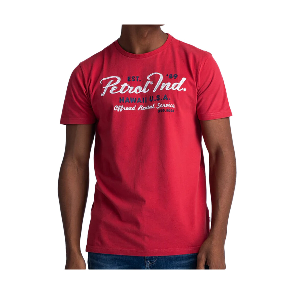 Kleidung Herren T-Shirts & Poloshirts Petrol Industries M-1040-TSR601 Rot