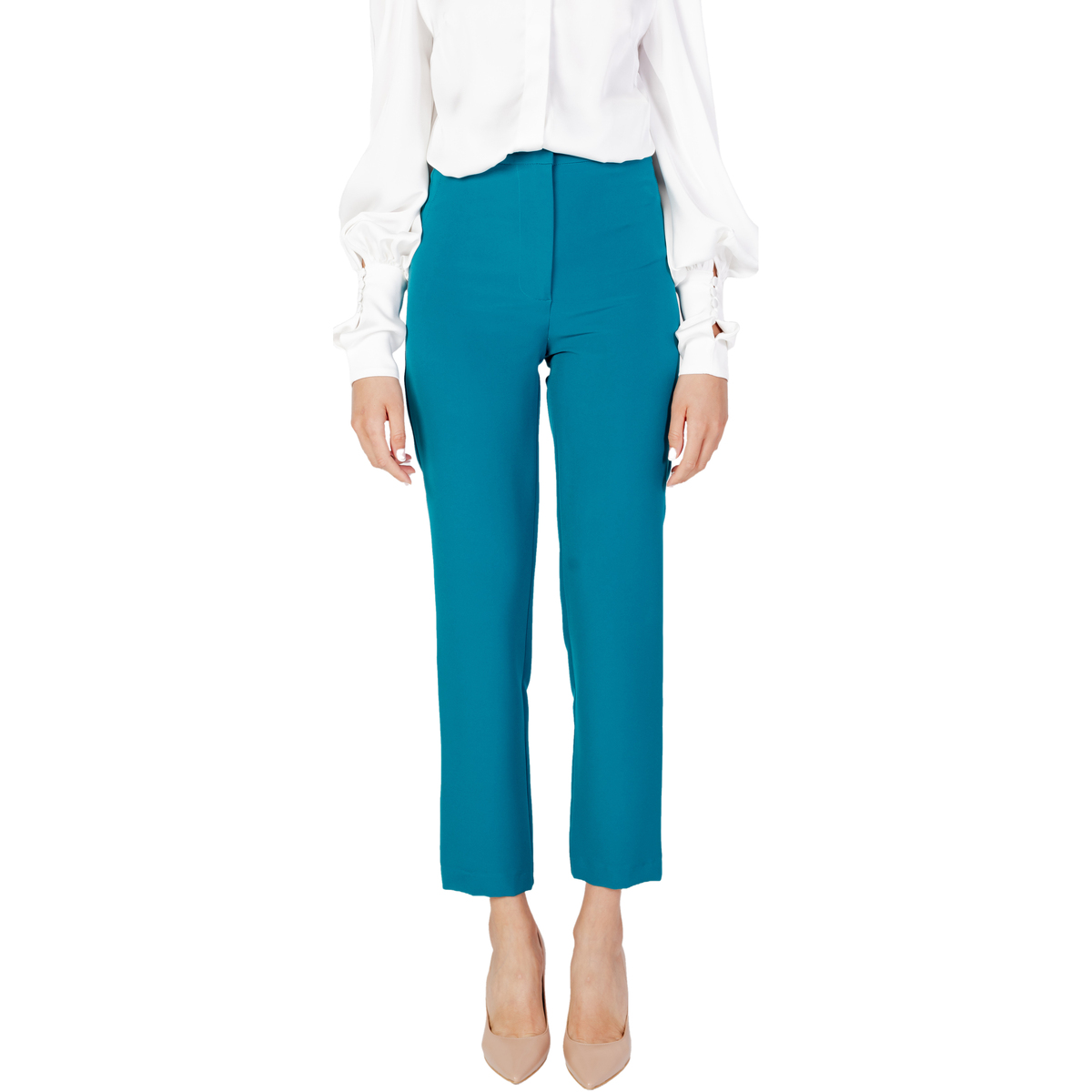 Kleidung Damen Hosen Silence BASIC CASSIOPEA NP2002CASA Grün