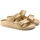 Schuhe Damen Sandalen / Sandaletten Birkenstock Arizona EVA 1022465 - Glamour Gold Gold