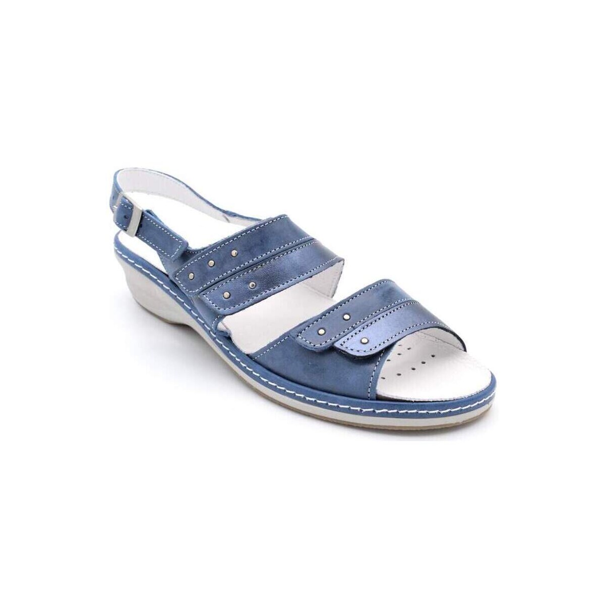 Schuhe Damen Sandalen / Sandaletten Suave 3034 Blau