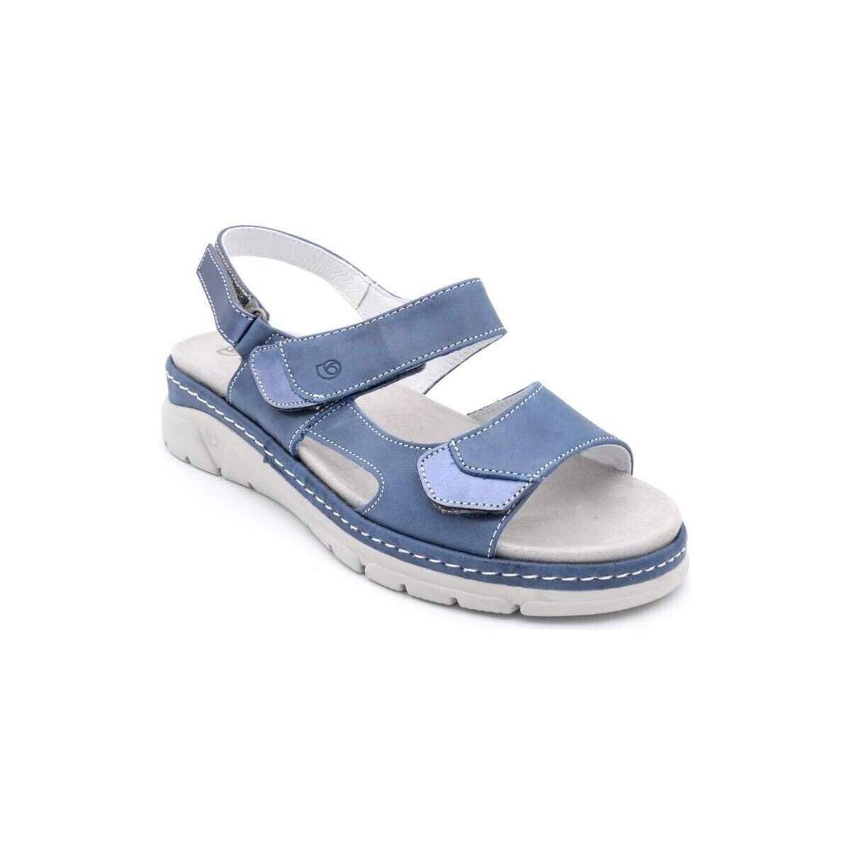 Schuhe Damen Sandalen / Sandaletten Suave 3351 Blau
