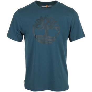 Timberland Tree Logo Short Sleeve Blau