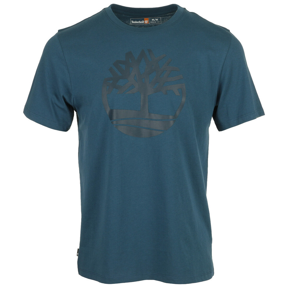 Kleidung Herren T-Shirts Timberland Tree Logo Short Sleeve Blau