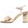 Schuhe Damen Sandalen / Sandaletten Leindia 88455 Gold