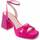 Schuhe Damen Sandalen / Sandaletten Leindia 88517 Rosa
