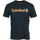 Kleidung Herren T-Shirts Timberland Linear Logo Short Sleeve Blau