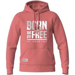 Kleidung Sweatshirts The Indian Face Born to be Free Rot