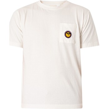 Kleidung Herren T-Shirts Farfield Taschen T-Shirt Weiss