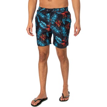 Kleidung Herren Badeanzug /Badeshorts Superdry Badeshorts mit Hawaii-Print 17 Multicolor