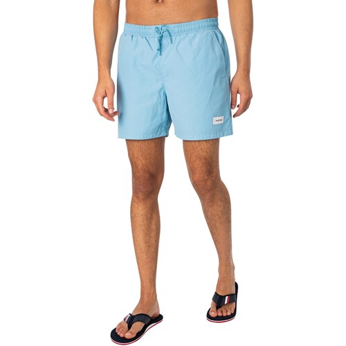 Kleidung Herren Badeanzug /Badeshorts Tommy Hilfiger Lounge Badeshorts mit mittlerem Kordelzug Blau
