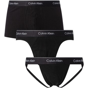 Unterwäsche Herren Boxershorts Calvin Klein Jeans 3er-Pack „This Is Love“-Multipack Schwarz