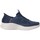 Schuhe Herren Sneaker Low Skechers Slip-In-Sneakers Skech-Lite Pro Blau