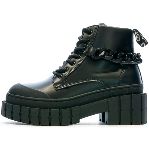 Schuhe Damen Low Boots Sans marque LNXK-1304-15 Schwarz