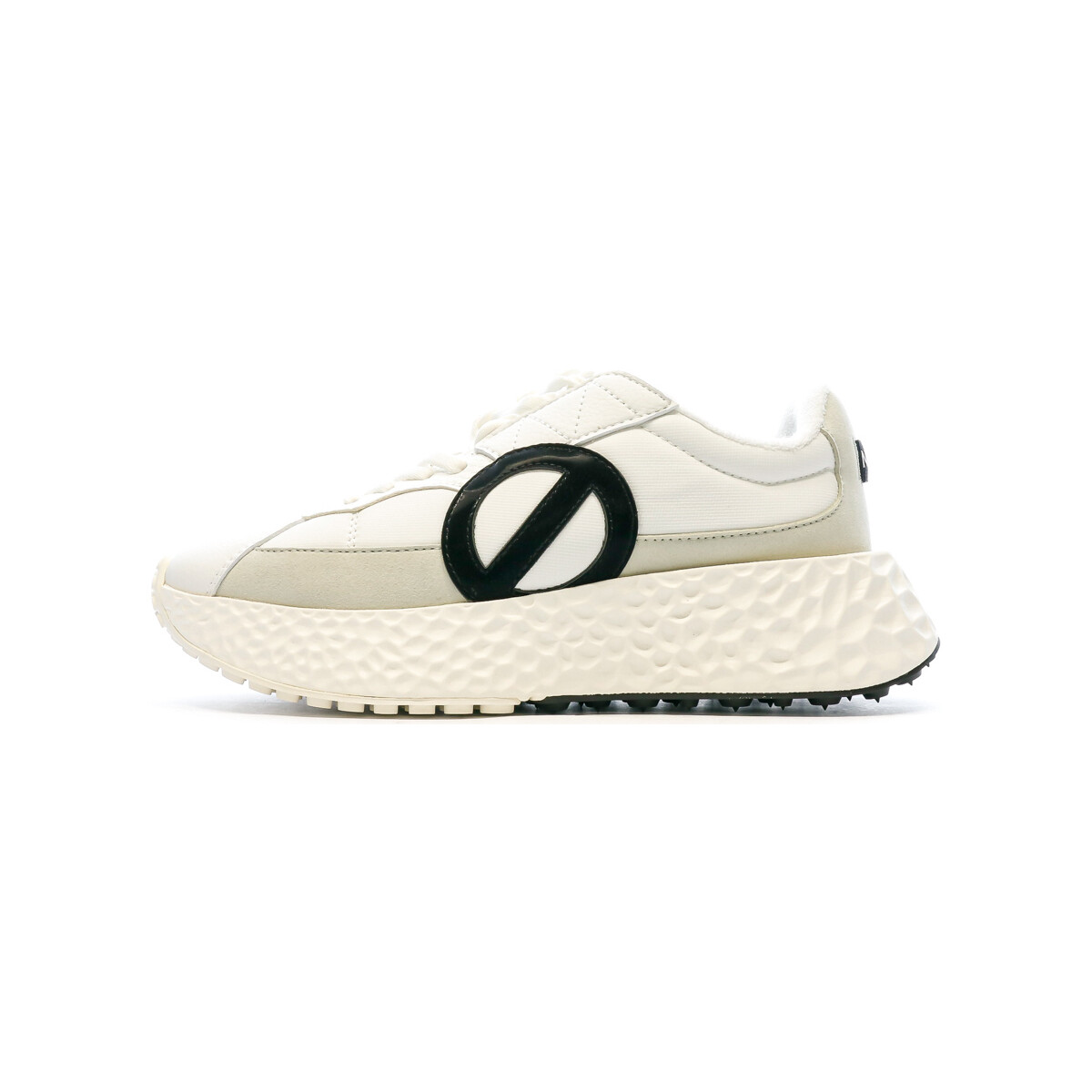 Schuhe Damen Sneaker Low Sans marque KNVC-WR04-01 Weiss