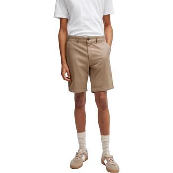 Kleidung Herren Shorts / Bermudas BOSS Chino-slim-Shorts 10248647 01 50513026 Beige