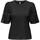 Kleidung Damen T-Shirts Only ONLLINA S/S PUFF SHINE TOP JRS 15315551 Schwarz
