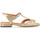 Schuhe Damen Sandalen / Sandaletten Chie Mihara Sandale  aus goldfarbenem, perforiertem Leder Other