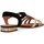 Schuhe Damen Sandalen / Sandaletten Chie Mihara Sandale  aus schwarzem und goldenem Leder Other