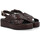 Schuhe Damen Sandalen / Sandaletten Pon´s Quintana Sandale  Forli aus dunkelbraunem Leder Other
