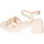Schuhe Damen Sandalen / Sandaletten Wonders Sandaletten Sandale D1011 MAX PLATINO Gold