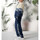 Kleidung Damen 3/4 & 7/8 Jeans Armani jeans EMPORIO ARMANI JEANS OVER IN DENIM MISTO LINO Art. 3D4J71 