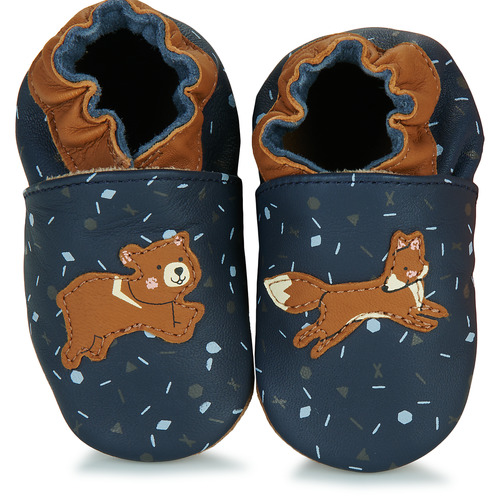 Robeez GAME RUN Marine / Braun