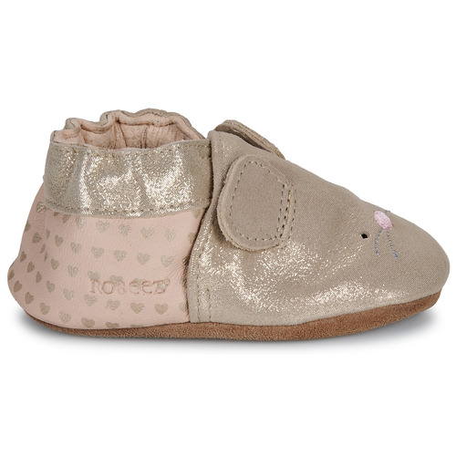 Robeez MOUSE NOSE Rosa / Gold