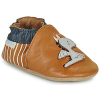 Schuhe Jungen Hausschuhe Robeez TINY DRAGON Camel
