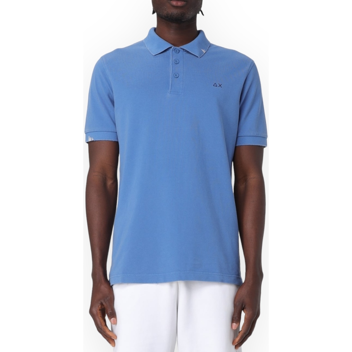 Kleidung Herren T-Shirts & Poloshirts Sun68 A34101 56 Blau