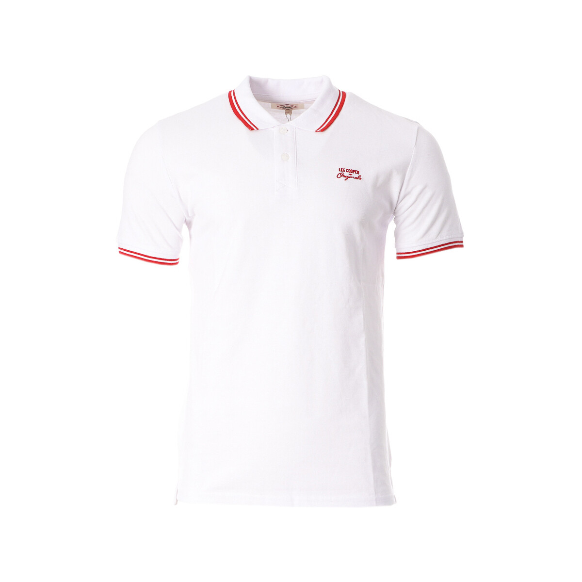 Kleidung Herren T-Shirts & Poloshirts Lee Cooper LEE-009554 Weiss
