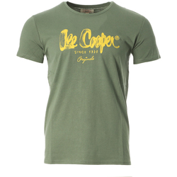 Kleidung Herren T-Shirts & Poloshirts Lee Cooper LEE-008971 Grün