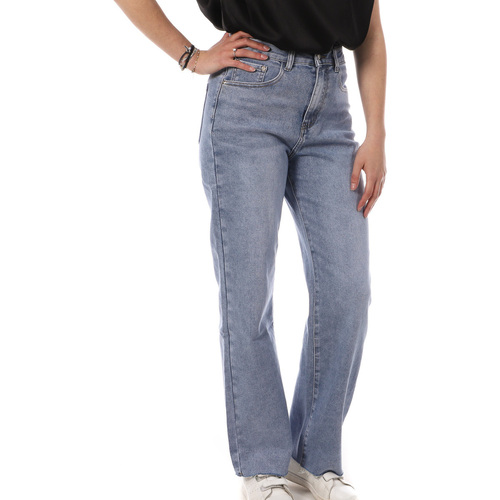 Kleidung Damen Straight Leg Jeans Monday Premium LW-372 Blau