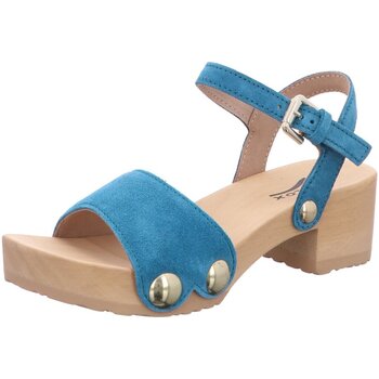 Schuhe Damen Sandalen / Sandaletten Softclox Sandaletten Sandale S3378-Penny kaschmir pacificgr Blau